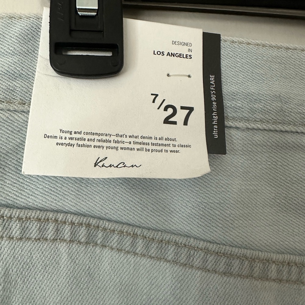 KanCan Blue Classic Washed Denim Jeans